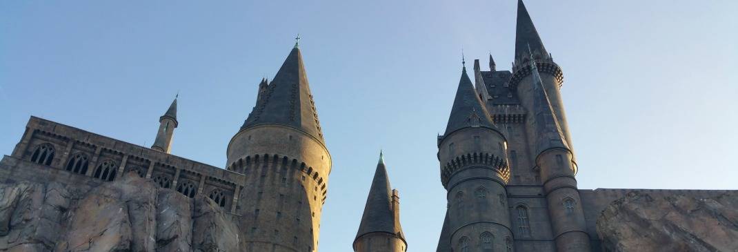 Orlando Freizeitpark mit Hogwarts-Schloss